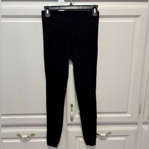 SPANX Black Look at Me Now Leggings High Rise Seamless NWOT Women Size M